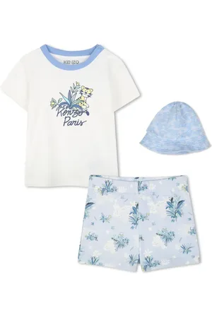 Kenzo Leaf-print shorts set