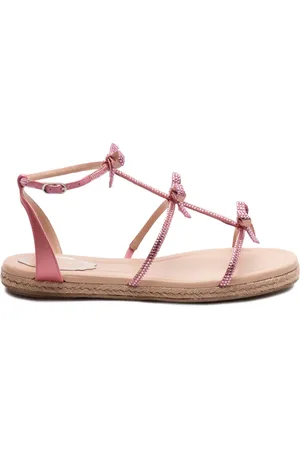 RENE CAOVILLA Bow-detailing sandals