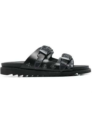 TOGA VIRILIS Leather slides