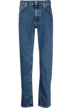 Nudie Jeans Slim-cut denim jeans