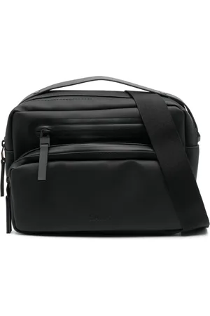 Rains Cargo Box faux-leather shoulder bag