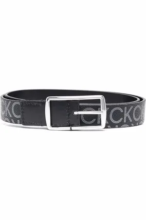 Calvin Klein Reversible logo-print belt
