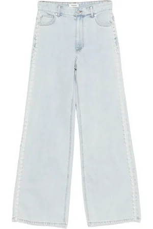 Sandro Pearl-detail jeans