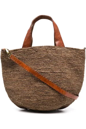 IBELIV Woven basket tote