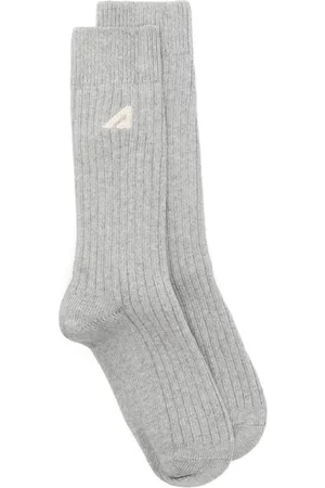 Autry Logo-embroidered socks