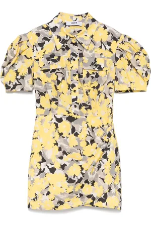 Msgm Floral-print dress