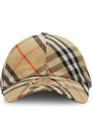 Burberry Check pattern baseball cap