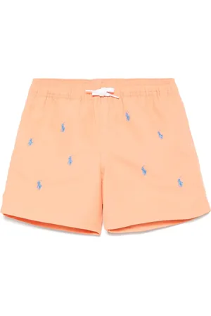 Ralph Lauren Polo Pony-embroidered swim shorts