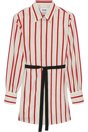 Msgm Striped mini dress