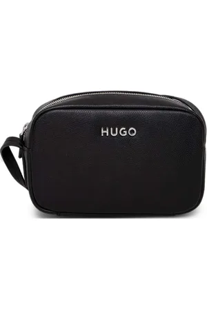 HUGO BOSS Logo-lettering crossbody bag