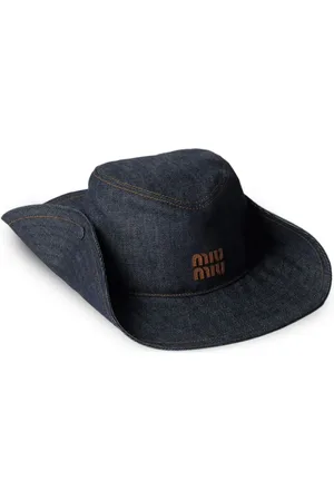 Miu Miu Denim cowboy hat