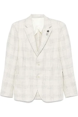LARDINI Checked blazer