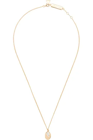 Coup De Coeur Stone disc necklace