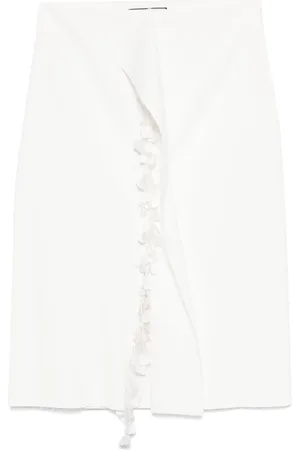 Plan C Paillette-embellished midi skirt