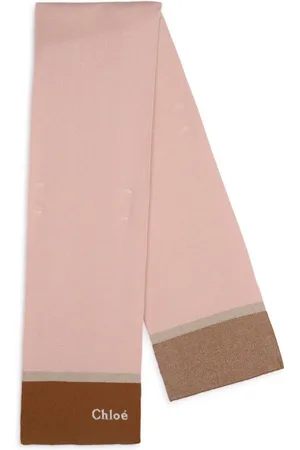 Chloé Two-tone knit scarf