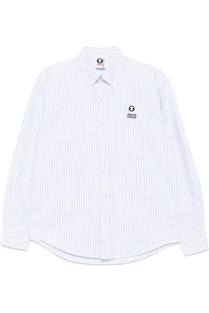 A Bathing Ape Logo-patch shirt