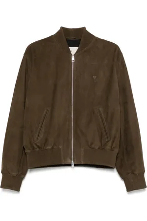 Ami Suede bomber jacket