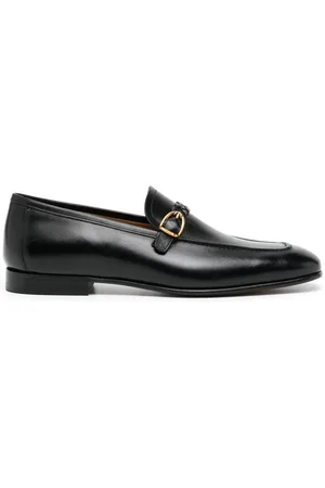 Tom Ford Martin woven-strap leather loafers