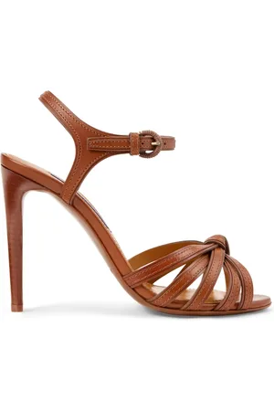 Ralph Lauren 100mm Kieran sandals