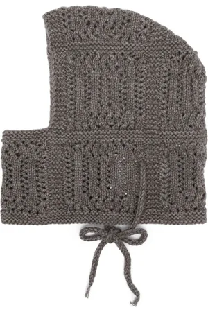 LEMAIRE Knitted ribbed balaclava