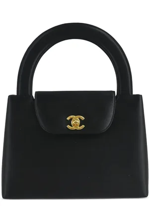 CHANEL 1998 CC satin handbag