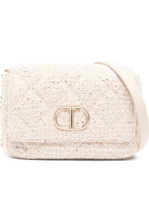Twin-Set Tweed cross body bag