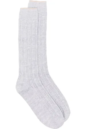 ELEVENTY Cable-knit socks