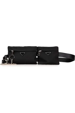 Prada 2000-2013 Tessuto and Saffiano Multi Pocket belt bag