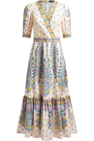 Etro Paisley-print midi dress