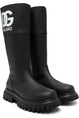 Dolce & Gabbana Logo-print boots