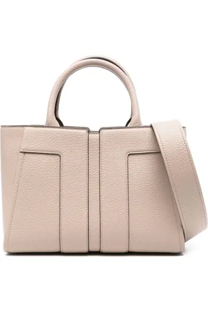 Elisabetta Franchi Pebbled-texture tote bag