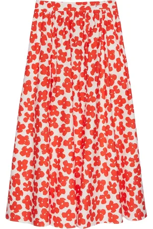 Msgm Floral-print skirt