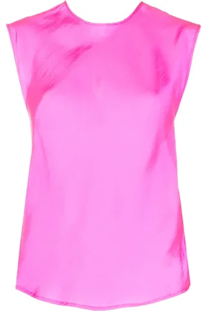FORTE FORTE Sleeveless satin blouse