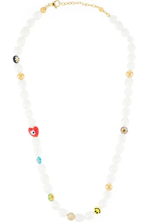 Nialaya Pearl detail necklace