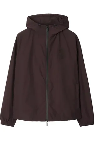 Burberry Logo-embroidered jacket