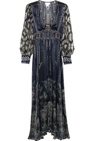 Camilla The Egypt Effect-print maxi dress