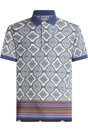 Etro Geometric-print polo shirt