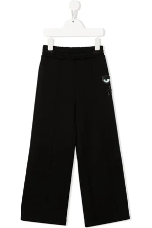 Chiara Ferragni Wink logo-patch trousers
