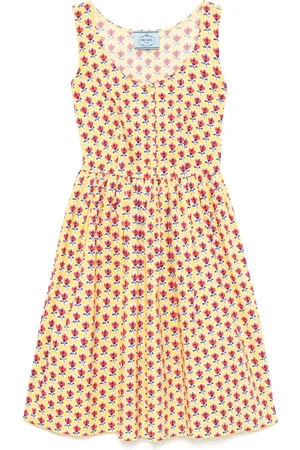 Prada Floral-print dress