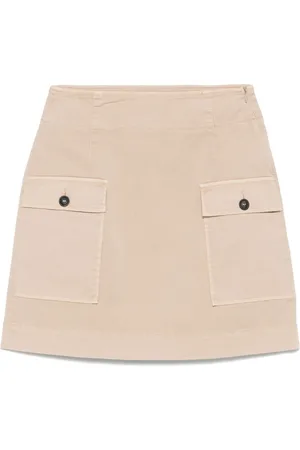 PESERICO SIGN Twill mini skirt