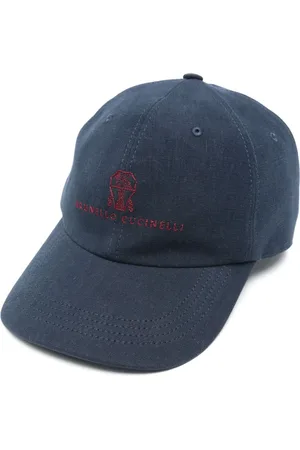 Brunello Cucinelli Logo-embroidered cap