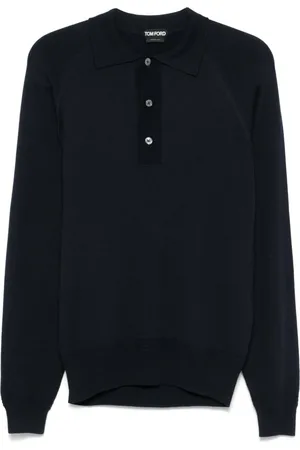 Tom Ford Knitted polo sweater