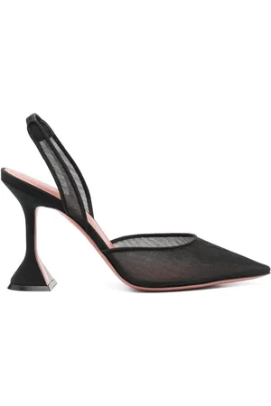 Amina Muaddi 95mm Holli slingback pumps