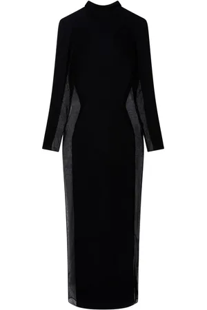 Stella McCartney Sheer-panels maxi dress