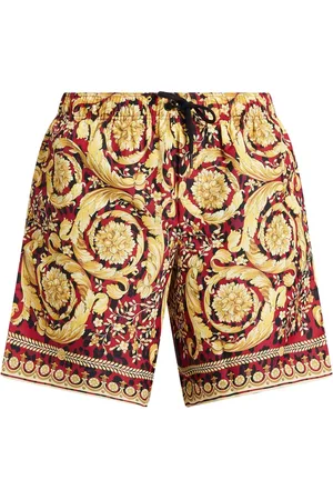 VERSACE Barocco-print swim shorts