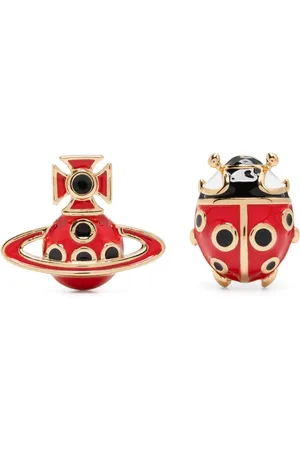 Vivienne Westwood Orb-plaque earrings