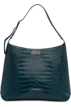 Balenciaga 2005 Crocodile Embossed shoulder bag