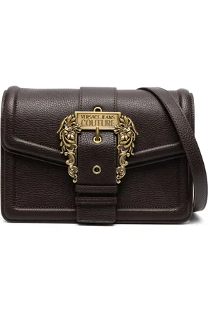 VERSACE Faux-leather crossbody bag