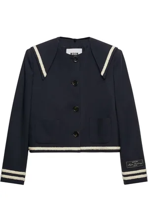 Msgm Contrasting-trim jacket