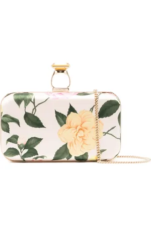 Sachin & Babi On The Rocks Lemonade Bouquet-print clutch bag